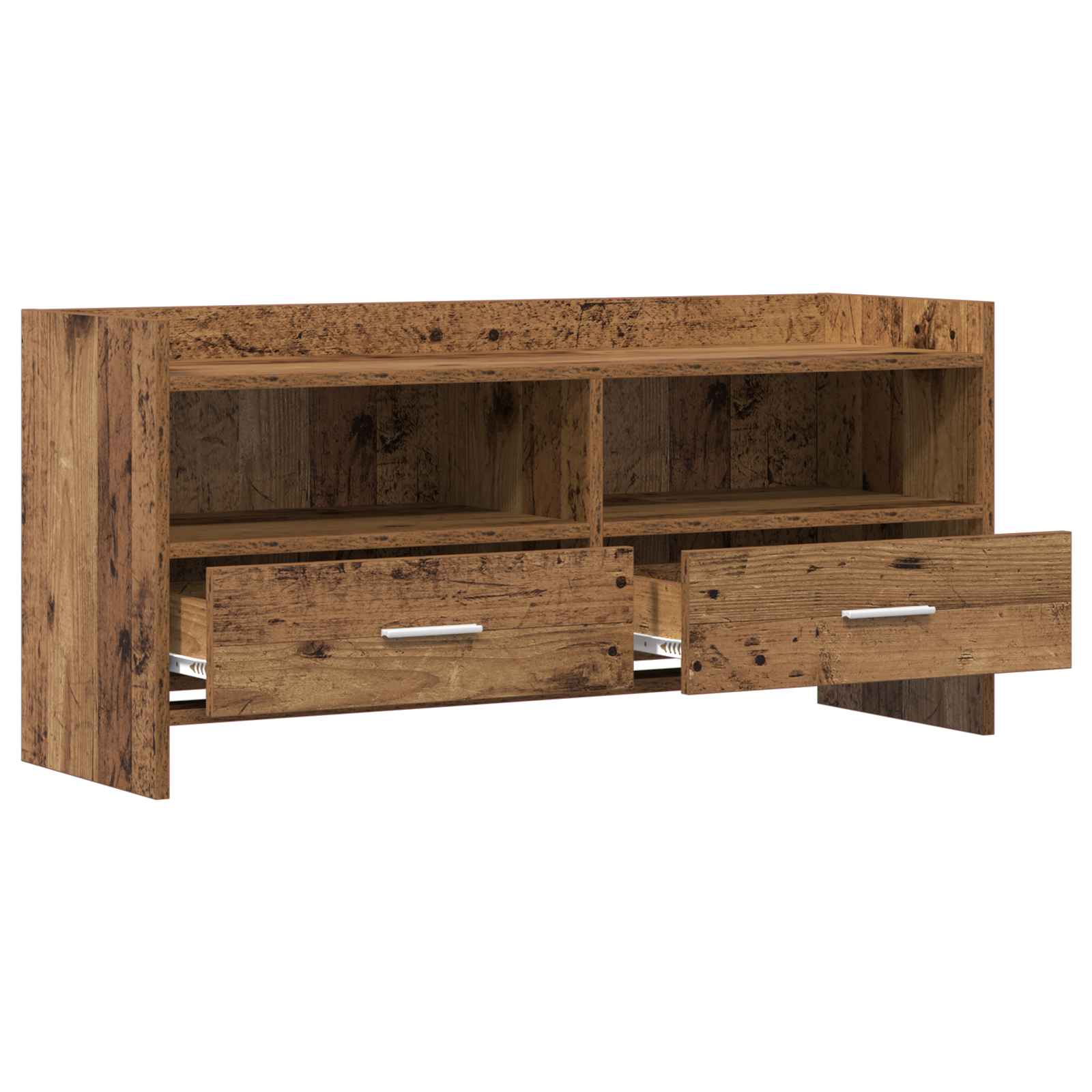 vidaXL Szafka pod telewizor 100 x 33 x 47 cm Stare drewno
