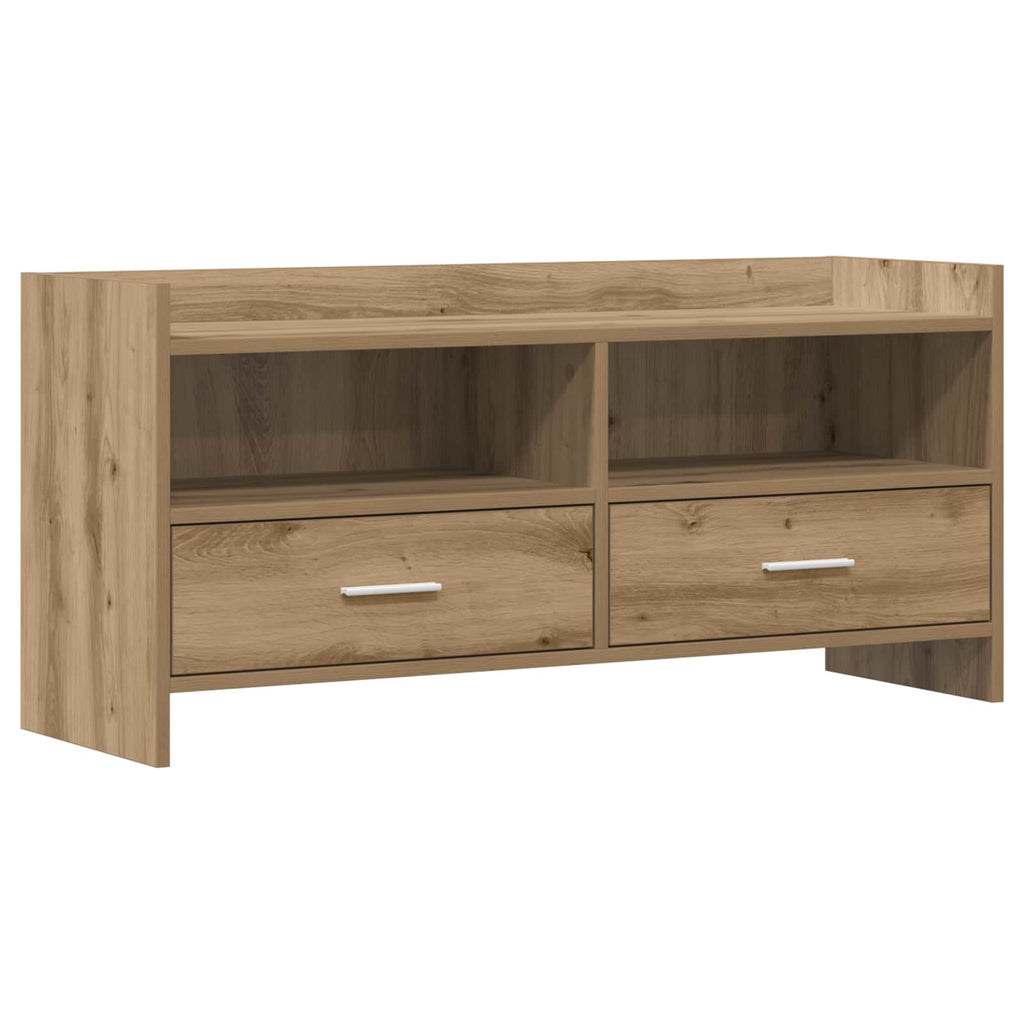 vidaXL Szafka pod telewizor 100 x 33 x 47 cm Dąb artisan