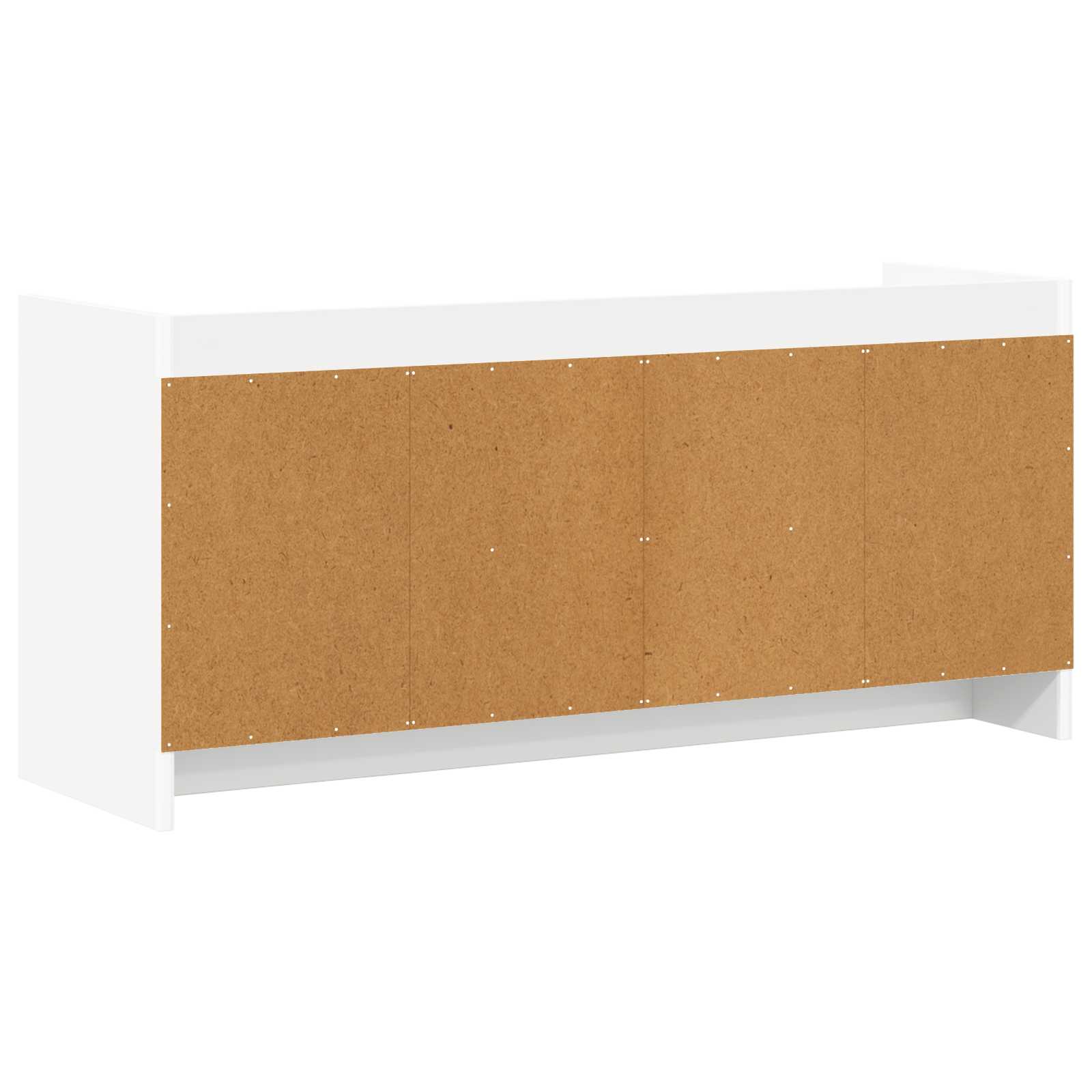 vidaXL Szafka pod telewizor 102 x 33 x 47 cm Biały Drewno inżynieryjne