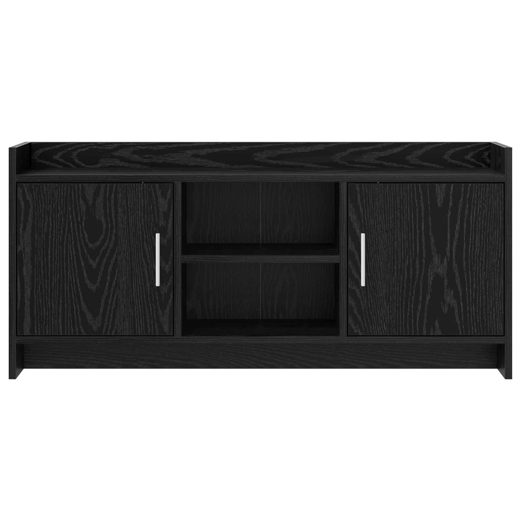 vidaXL Szafka pod telewizor 102 x 33 x 47 cm Czarny dąb