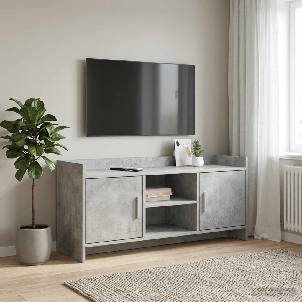 vidaXL Szafka pod telewizor 102 x 33 x 47 cm Betonowy szary