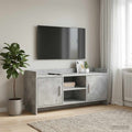 vidaXL Szafka pod telewizor 102 x 33 x 47 cm Betonowy szary