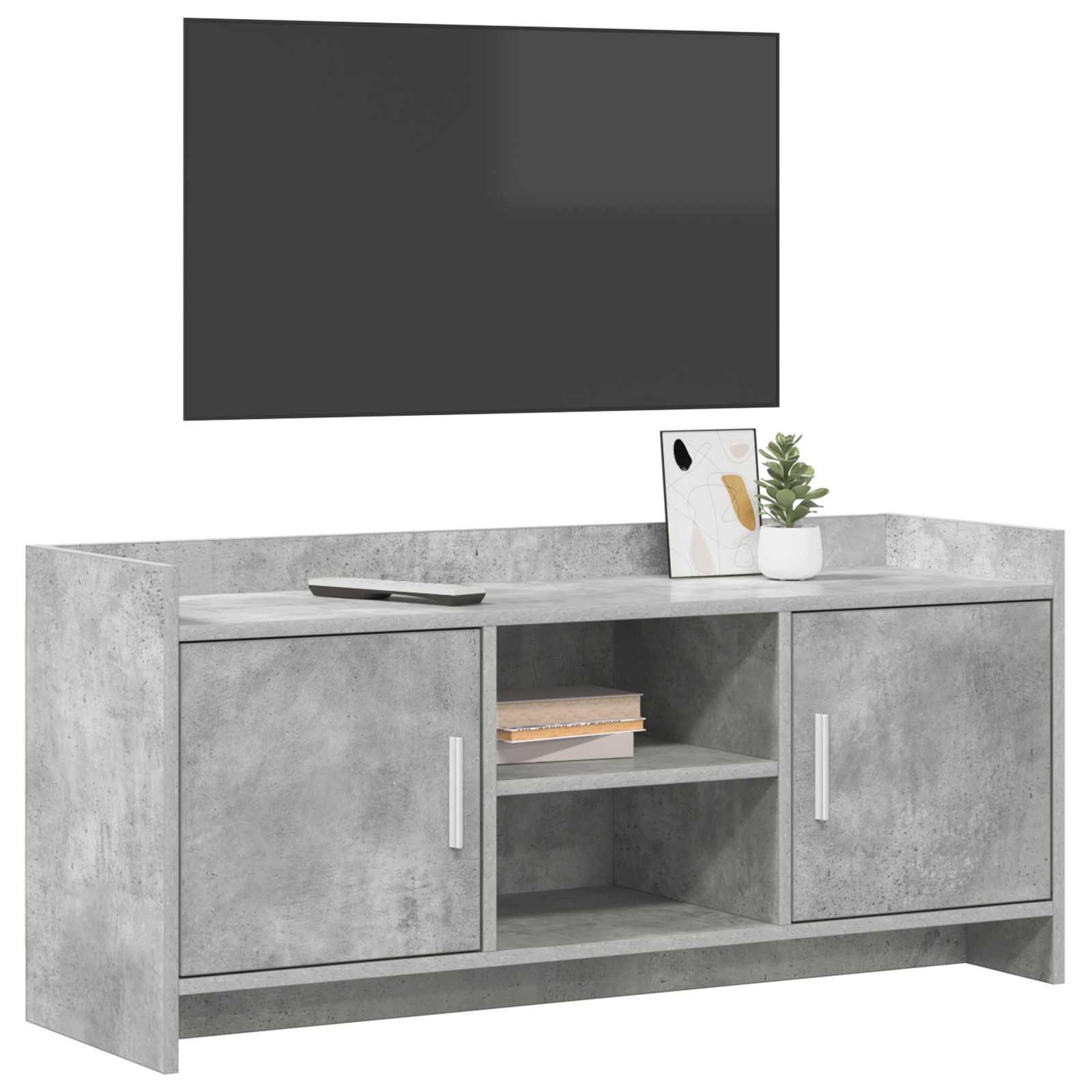 vidaXL Szafka pod telewizor 102 x 33 x 47 cm Betonowy szary
