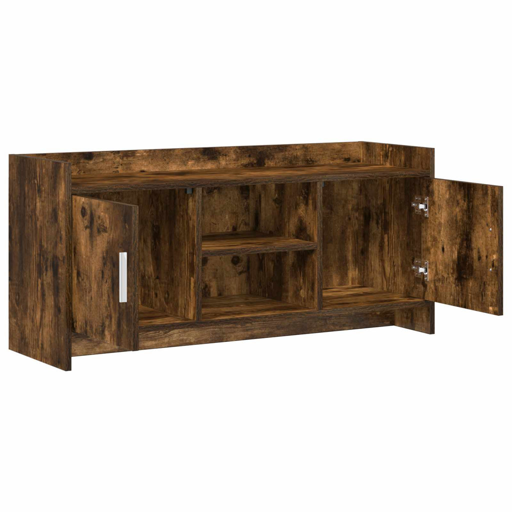 vidaXL Szafka pod telewizor 102 x 33 x 47 cm Dąb wędzony