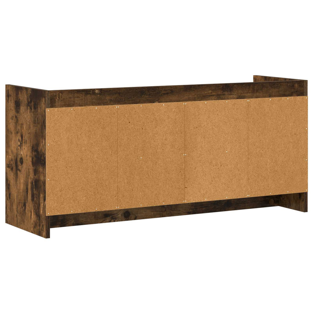 vidaXL Szafka pod telewizor 102 x 33 x 47 cm Dąb wędzony
