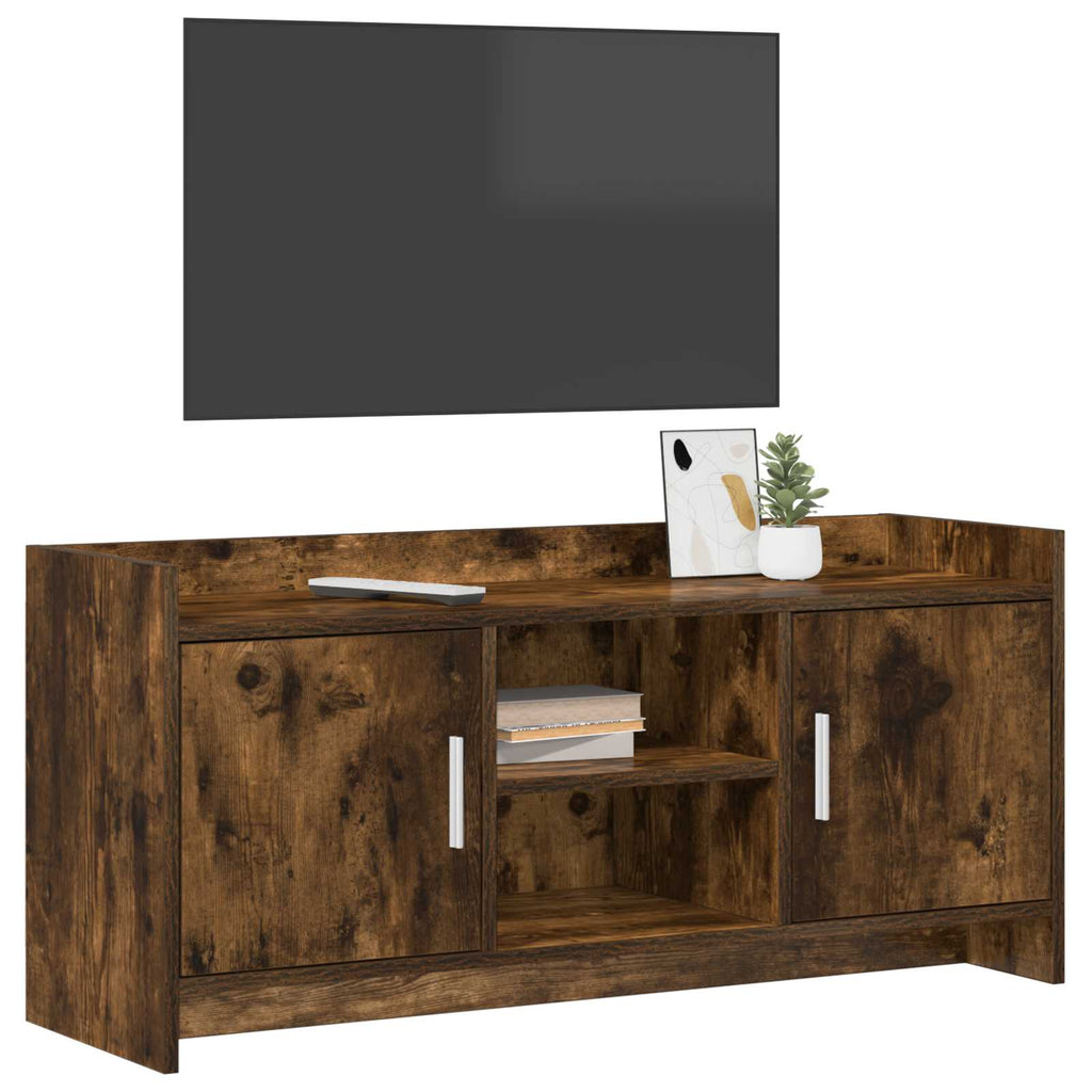 vidaXL Szafka pod telewizor 102 x 33 x 47 cm Dąb wędzony
