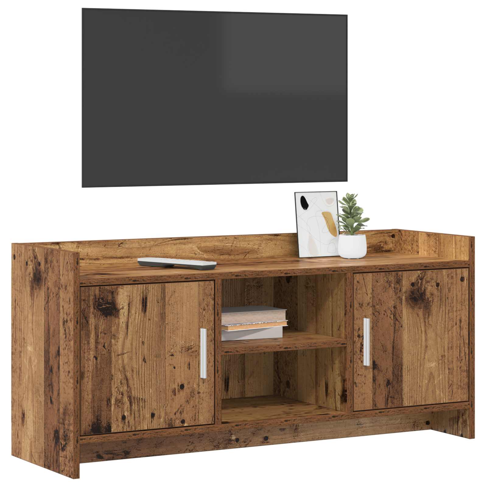 vidaXL Szafka pod telewizor 102 x 33 x 47 cm Stare drewno
