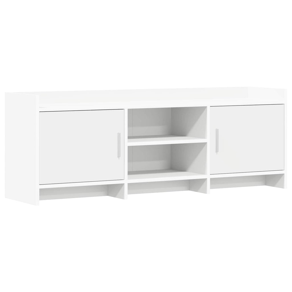 vidaXL Szafka pod telewizor 130 x 33 x 47 cm Biały Drewno inżynieryjne