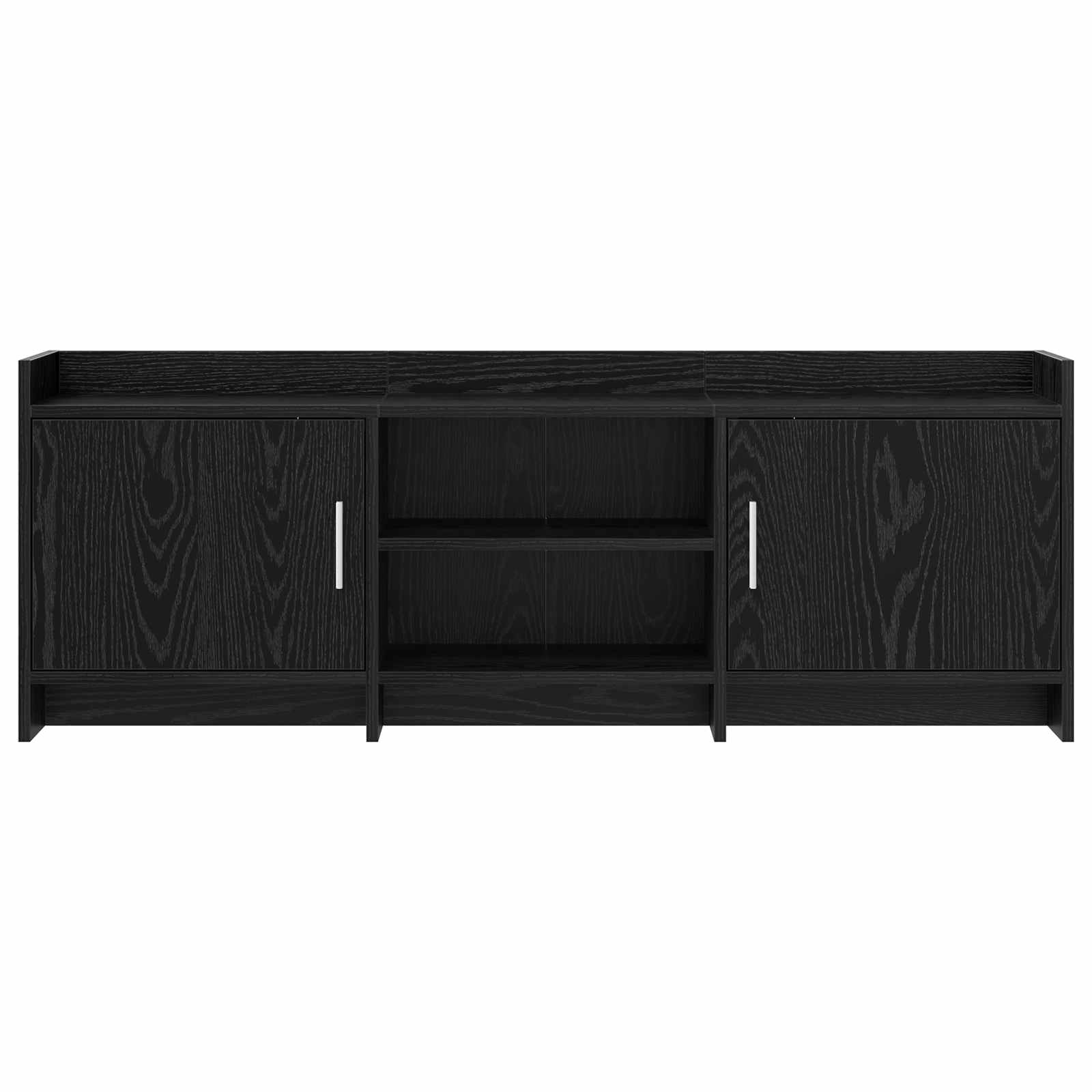 vidaXL Szafka pod telewizor 130 x 33 x 47 cm Czarny dąb