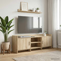 vidaXL Szafka pod telewizor 130 x 33 x 47 cm dąb Sonoma