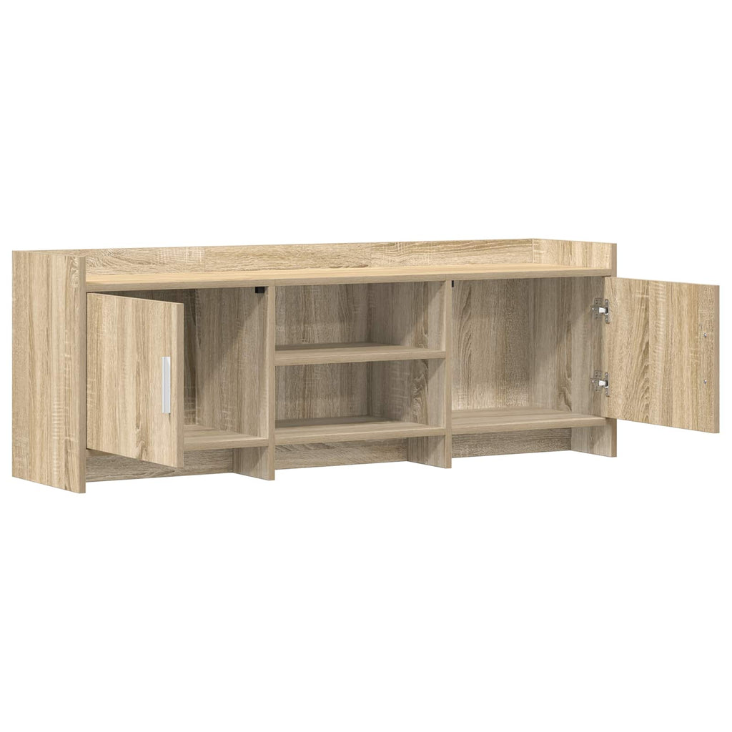 vidaXL Szafka pod telewizor 130 x 33 x 47 cm dąb Sonoma