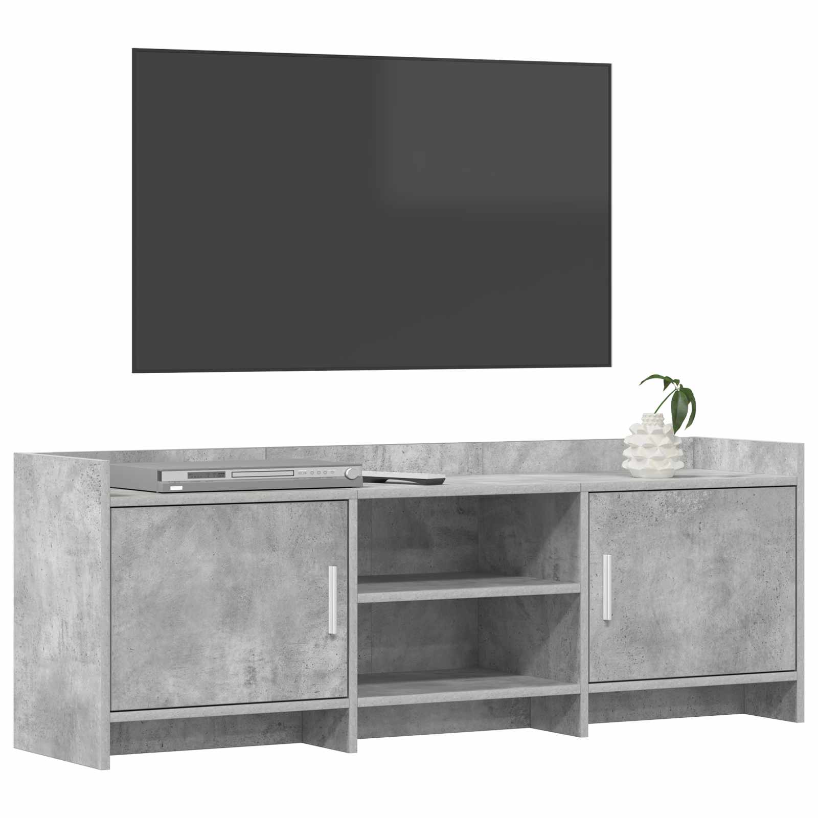 vidaXL Szafka pod telewizor 130 x 33 x 47 cm Betonowy szary