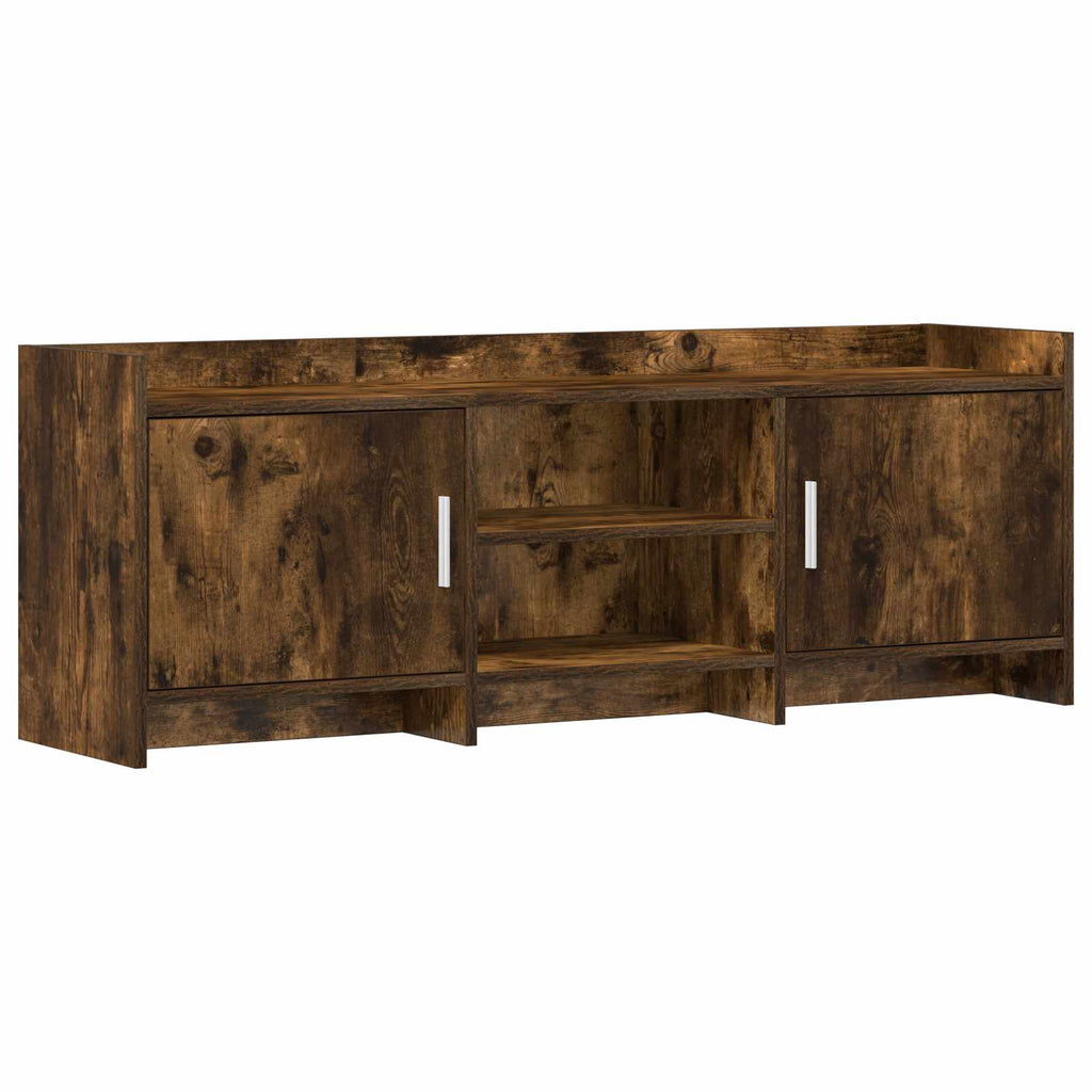vidaXL Szafka pod telewizor 130 x 33 x 47 cm Dąb wędzony