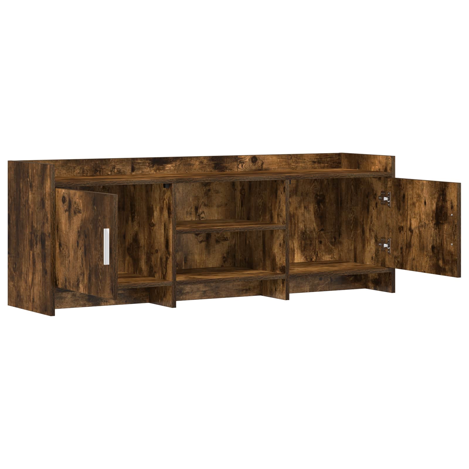 vidaXL Szafka pod telewizor 130 x 33 x 47 cm Dąb wędzony