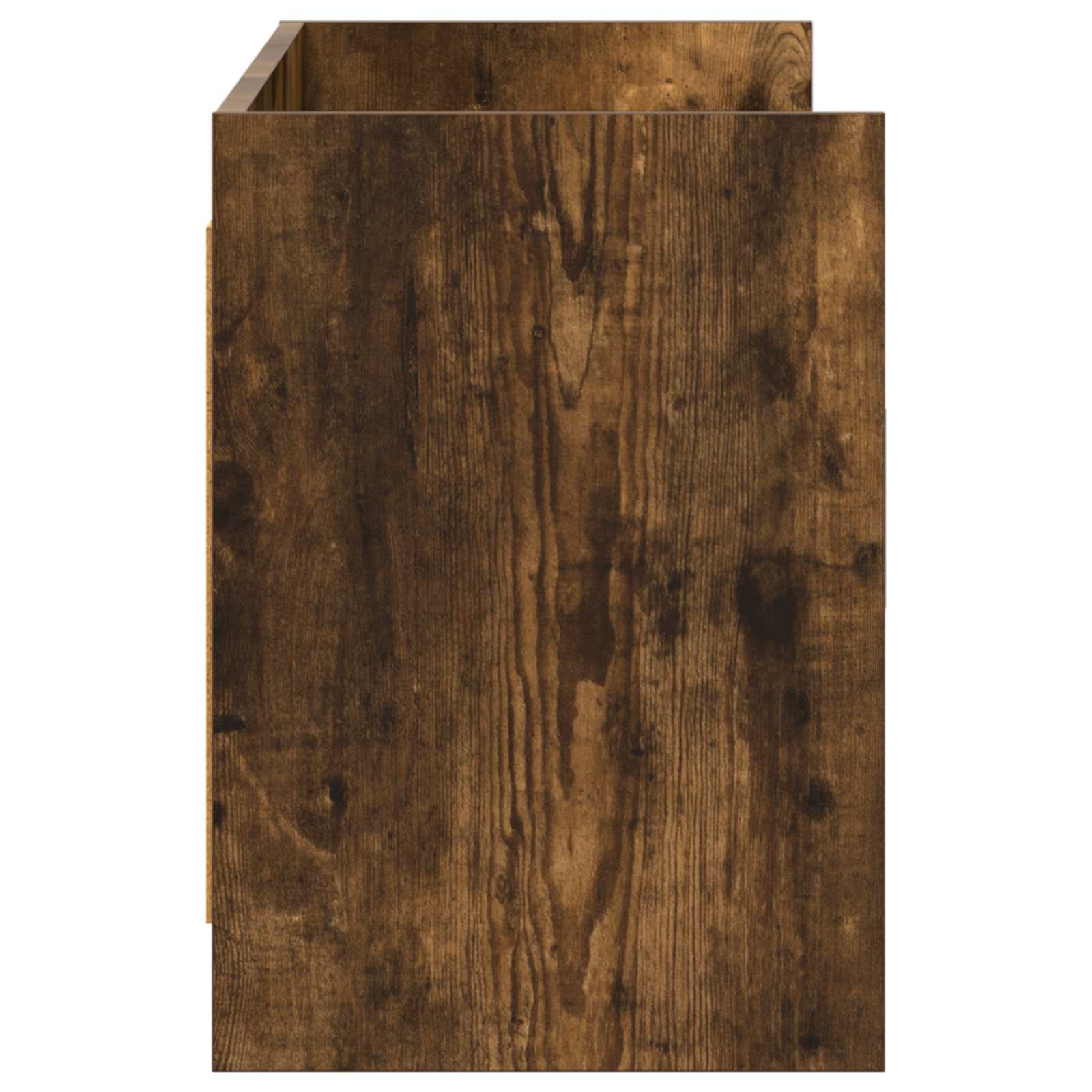 vidaXL Szafka pod telewizor 130 x 33 x 47 cm Dąb wędzony