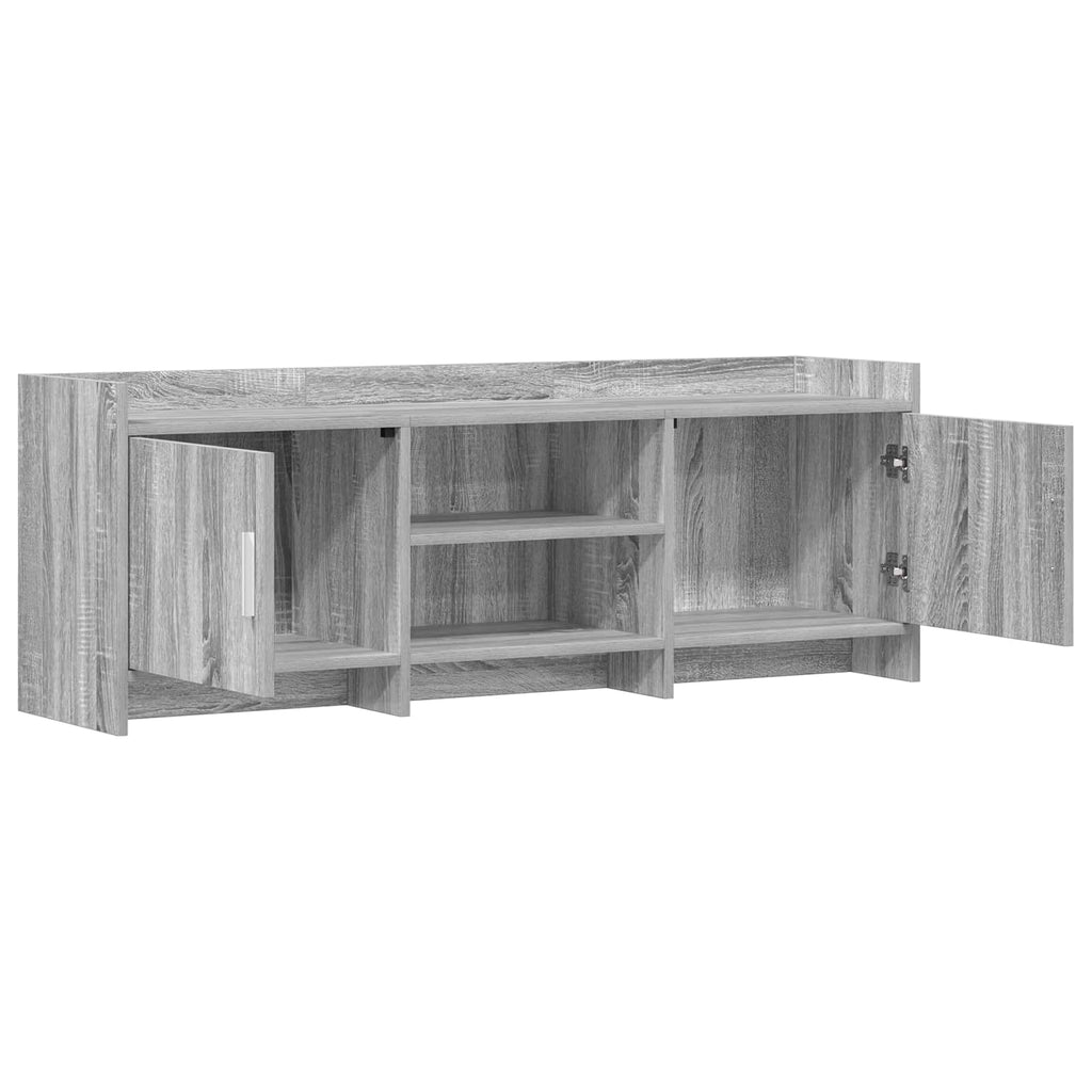 vidaXL Szafka pod telewizor 130 x 33 x 47 cm Szary Sonoma