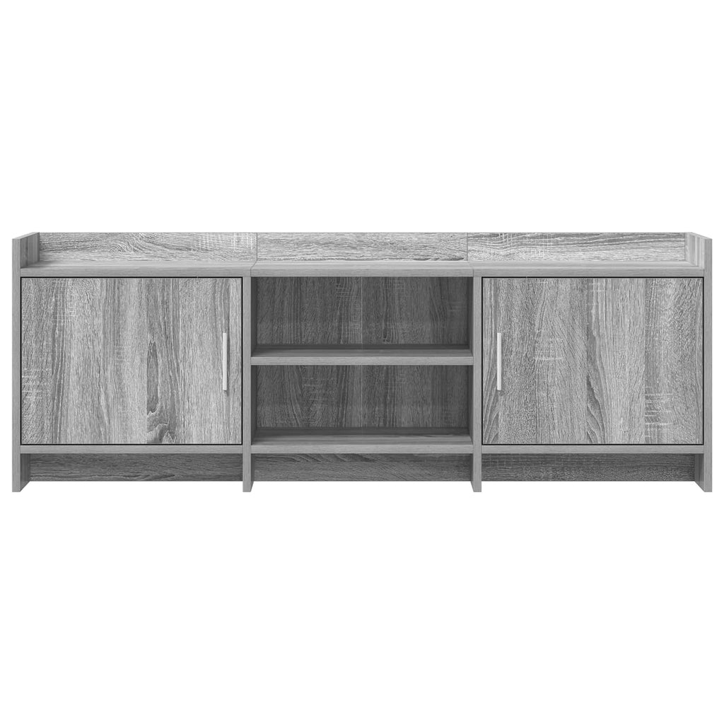 vidaXL Szafka pod telewizor 130 x 33 x 47 cm Szary Sonoma