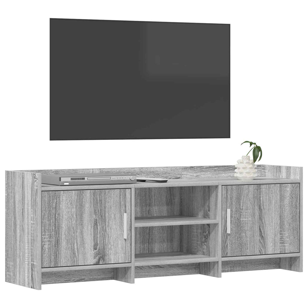 vidaXL Szafka pod telewizor 130 x 33 x 47 cm Szary Sonoma