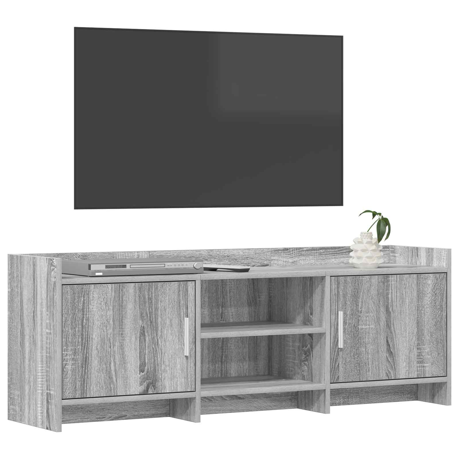 vidaXL Szafka pod telewizor 130 x 33 x 47 cm Szary Sonoma