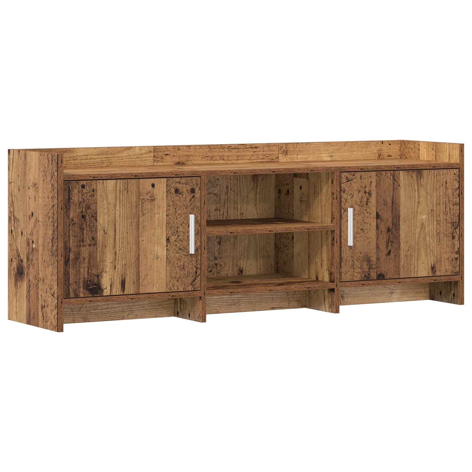 vidaXL Szafka pod telewizor 130 x 33 x 47 cm Stare drewno