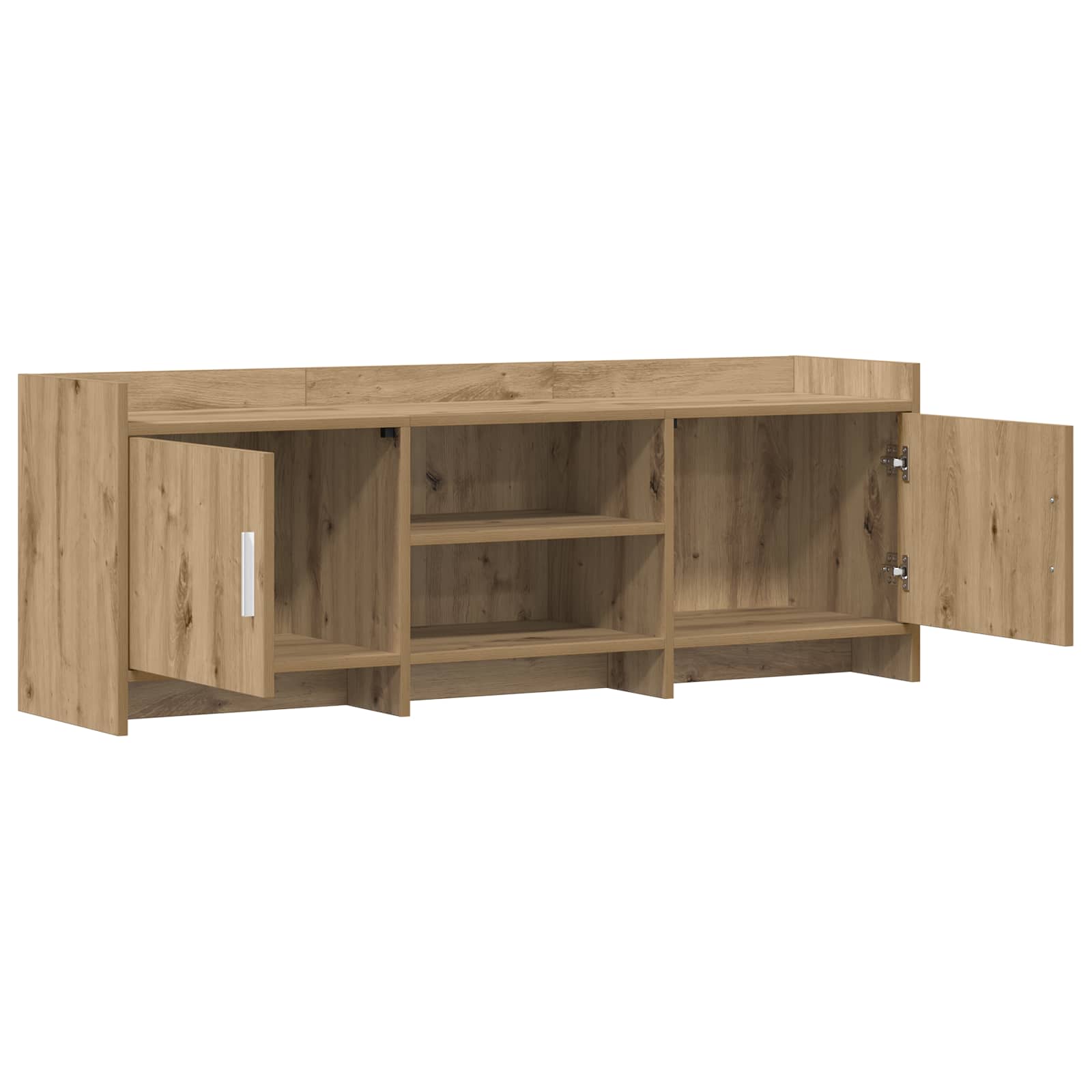 vidaXL Szafka pod telewizor 130 x 33 x 47 cm Dąb artisan