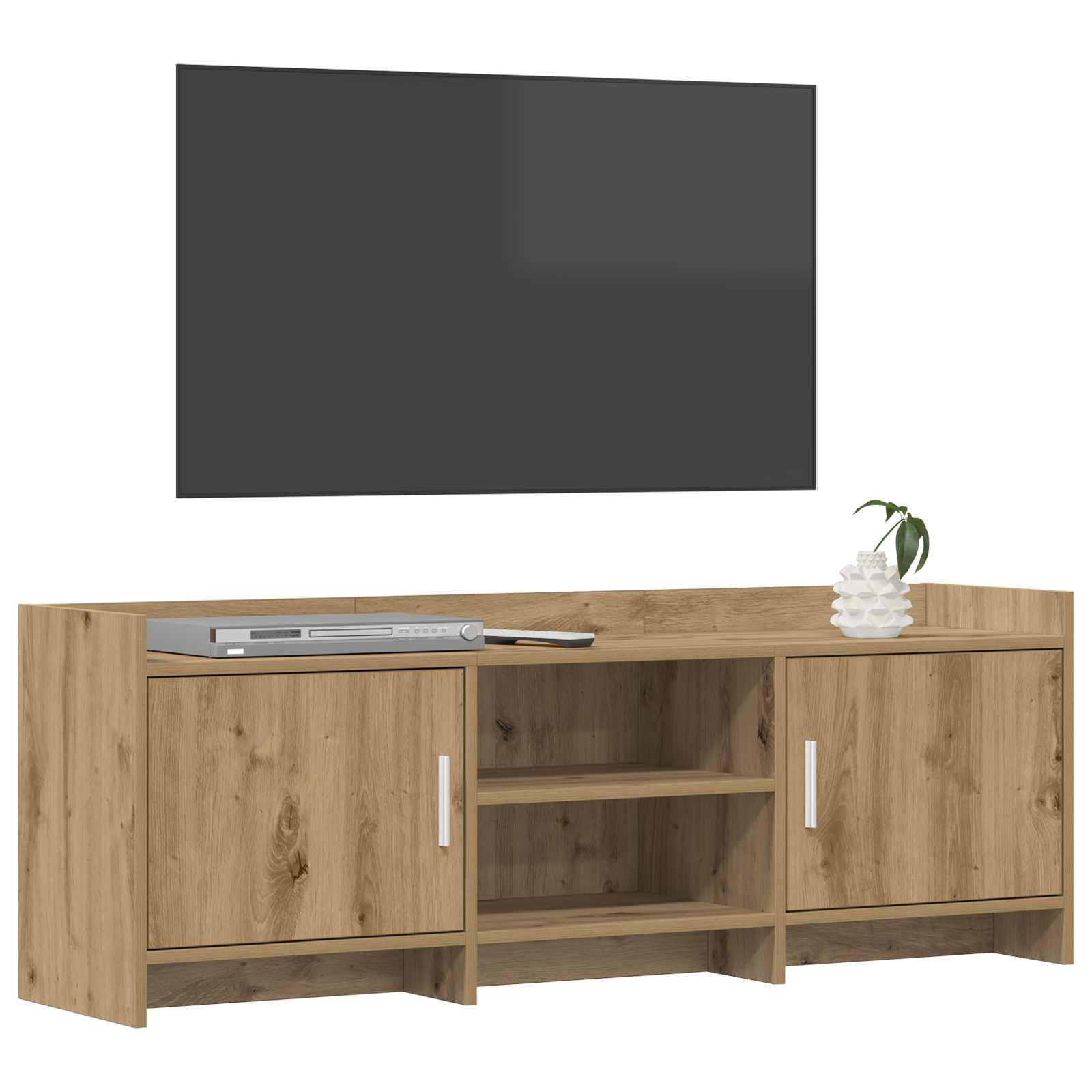 vidaXL Szafka pod telewizor 130 x 33 x 47 cm Dąb artisan