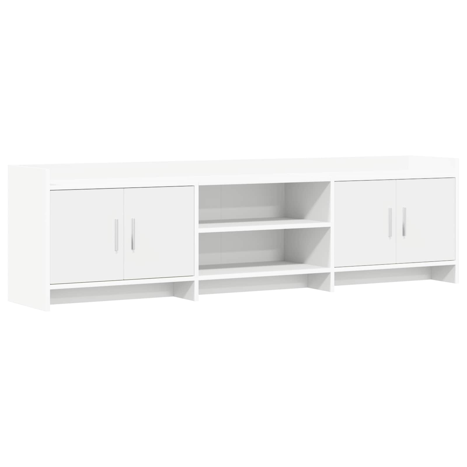 vidaXL Szafka pod telewizor 168 x 33 x 47 cm Biały Drewno inżynieryjne