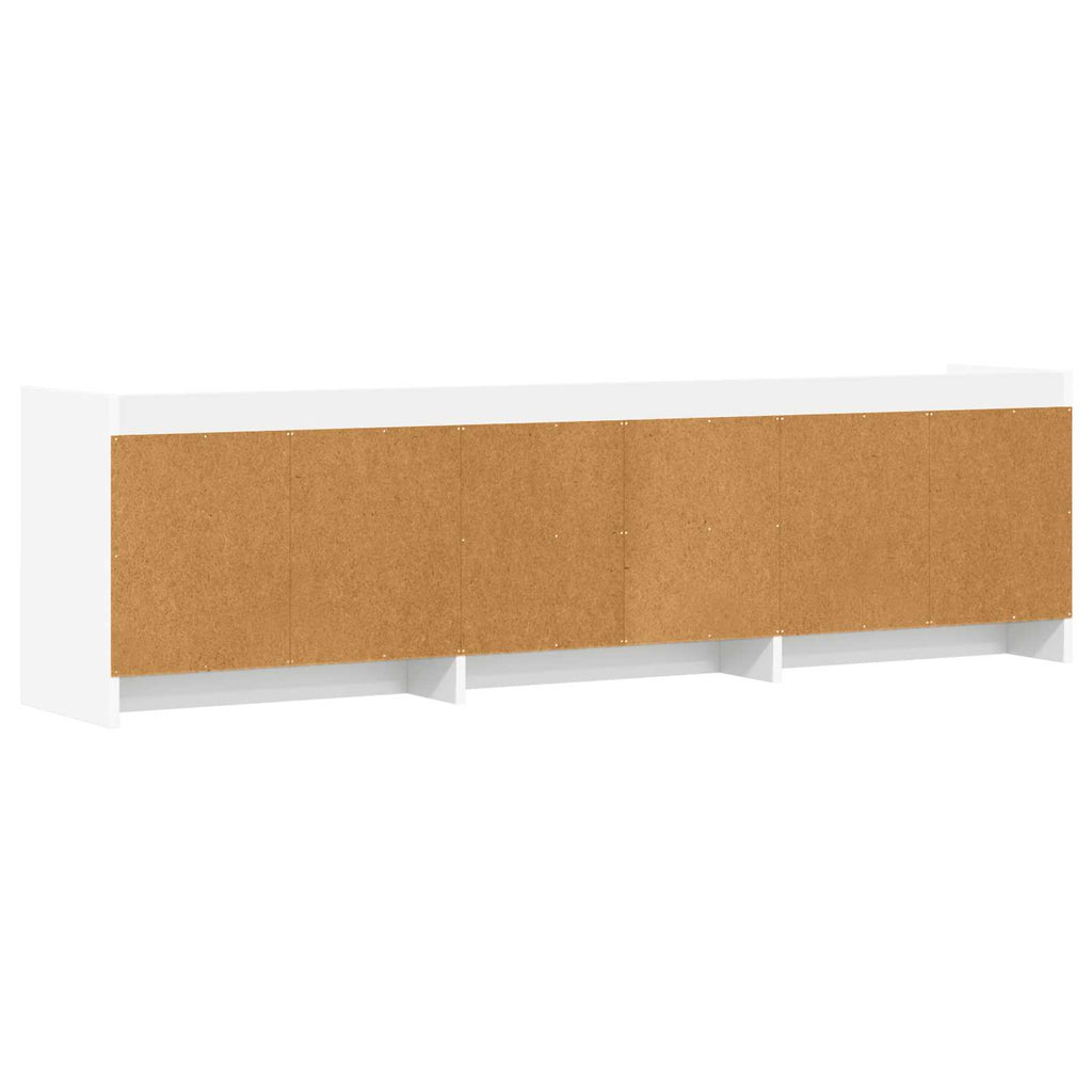 vidaXL Szafka pod telewizor 168 x 33 x 47 cm Biały Drewno inżynieryjne