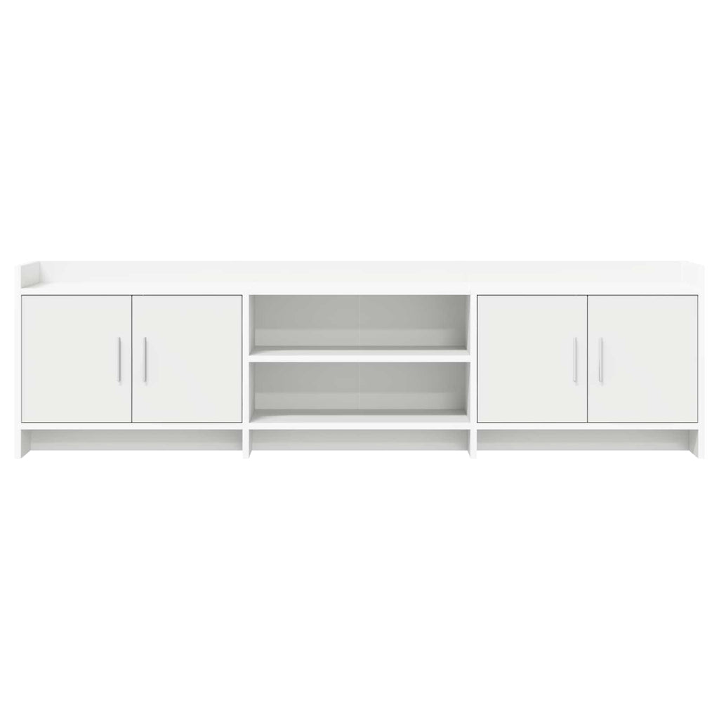 vidaXL Szafka pod telewizor 168 x 33 x 47 cm Biały Drewno inżynieryjne