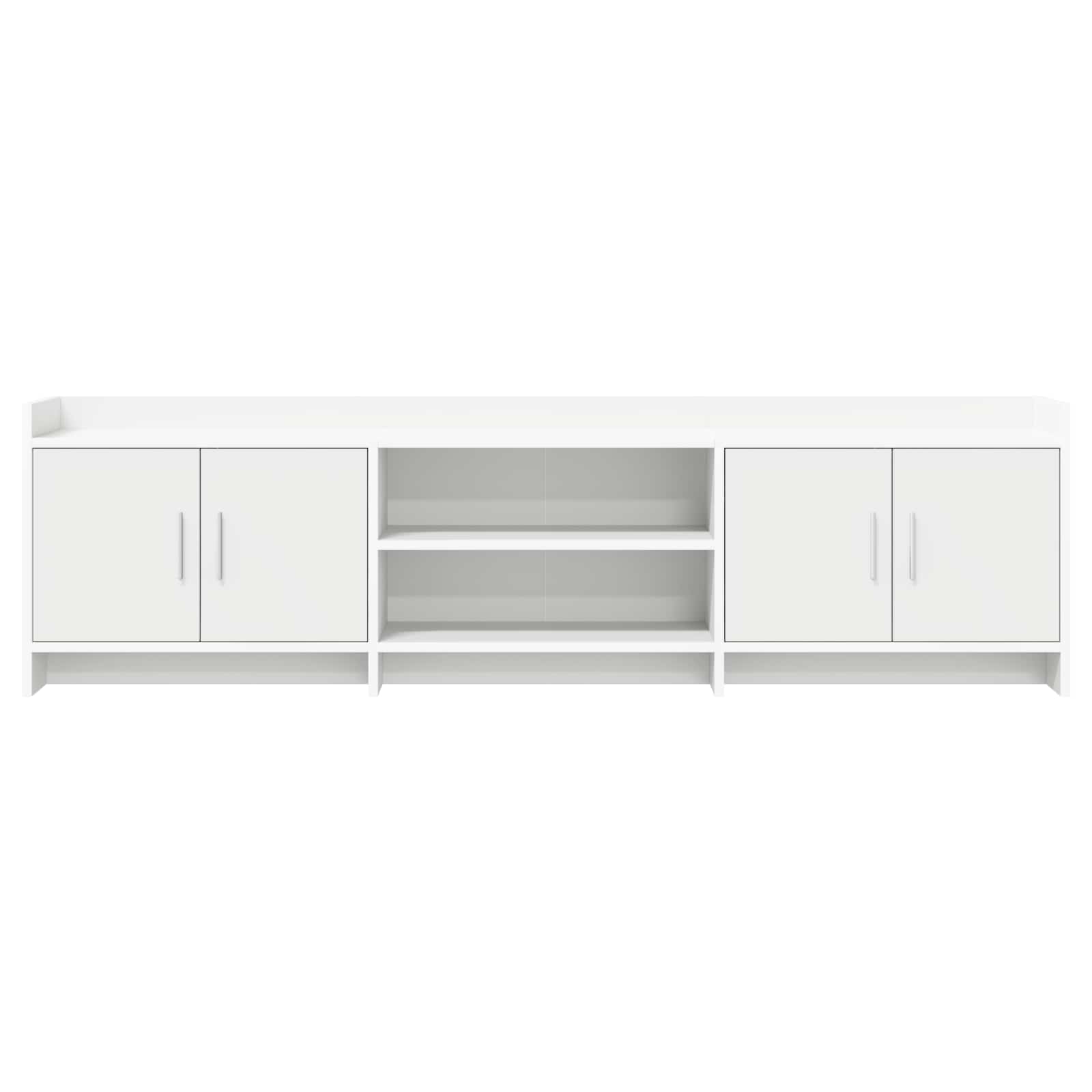 vidaXL Szafka pod telewizor 168 x 33 x 47 cm Biały Drewno inżynieryjne