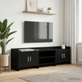 vidaXL Szafka pod telewizor 168 x 33 x 47 cm Czarny dąb