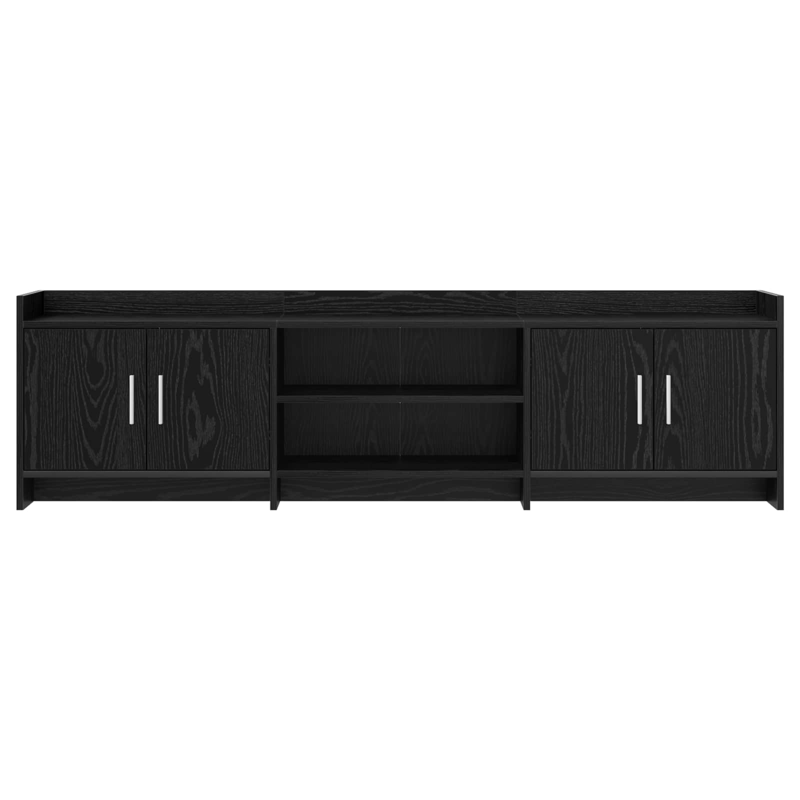 vidaXL Szafka pod telewizor 168 x 33 x 47 cm Czarny dąb