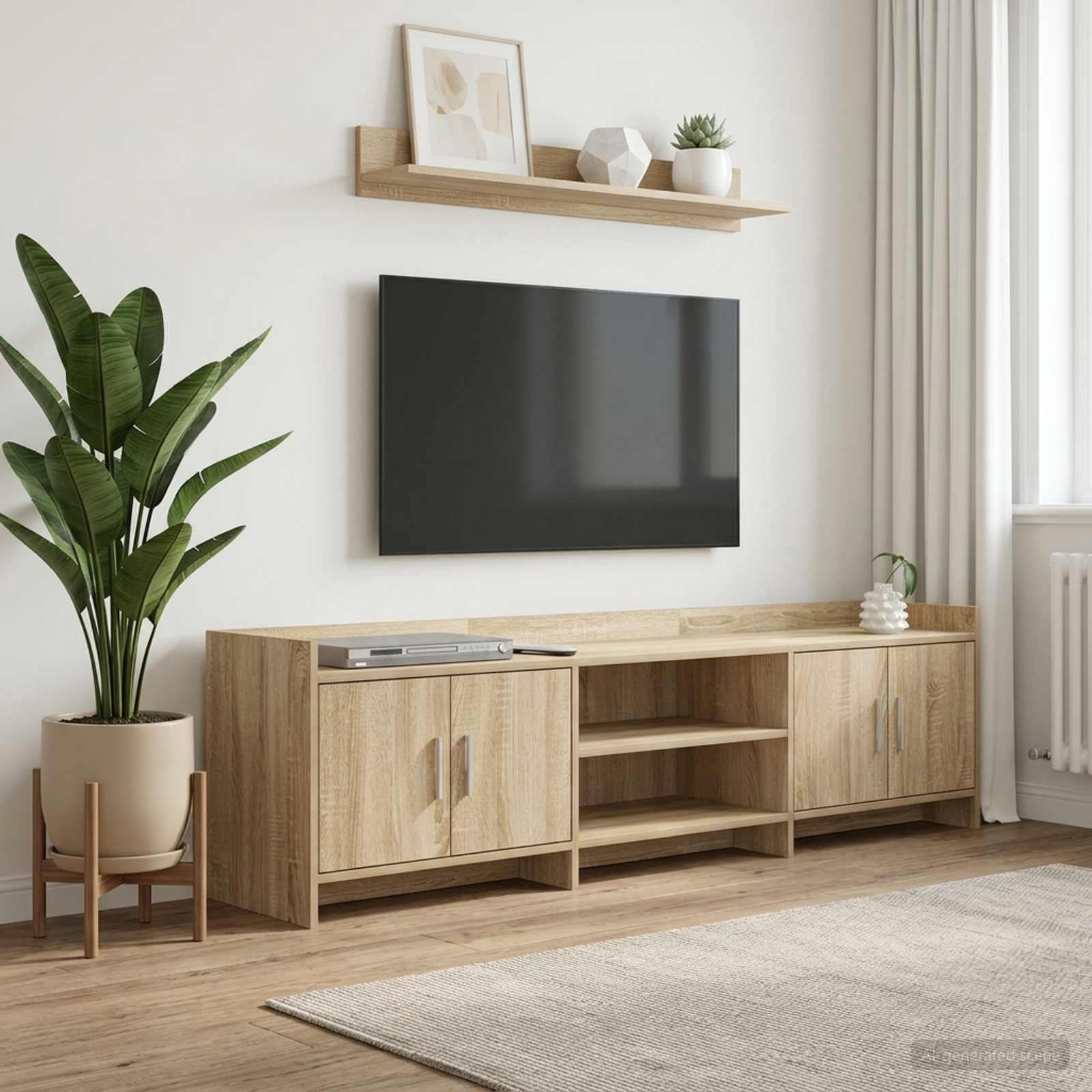 vidaXL Szafka pod telewizor 168 x 33 x 47 cm dąb Sonoma