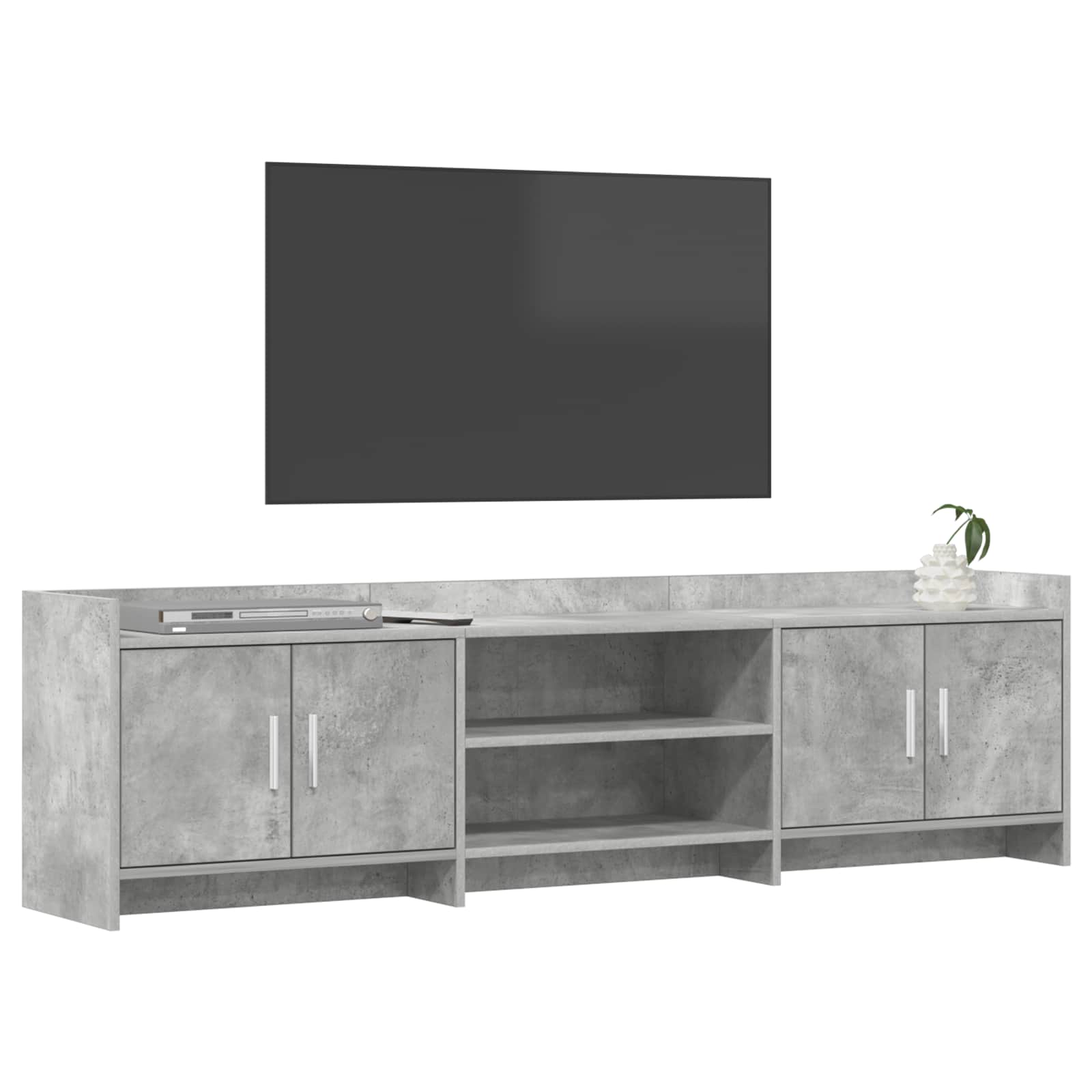 vidaXL Szafka pod telewizor 168 x 33 x 47 cm Betonowy szary