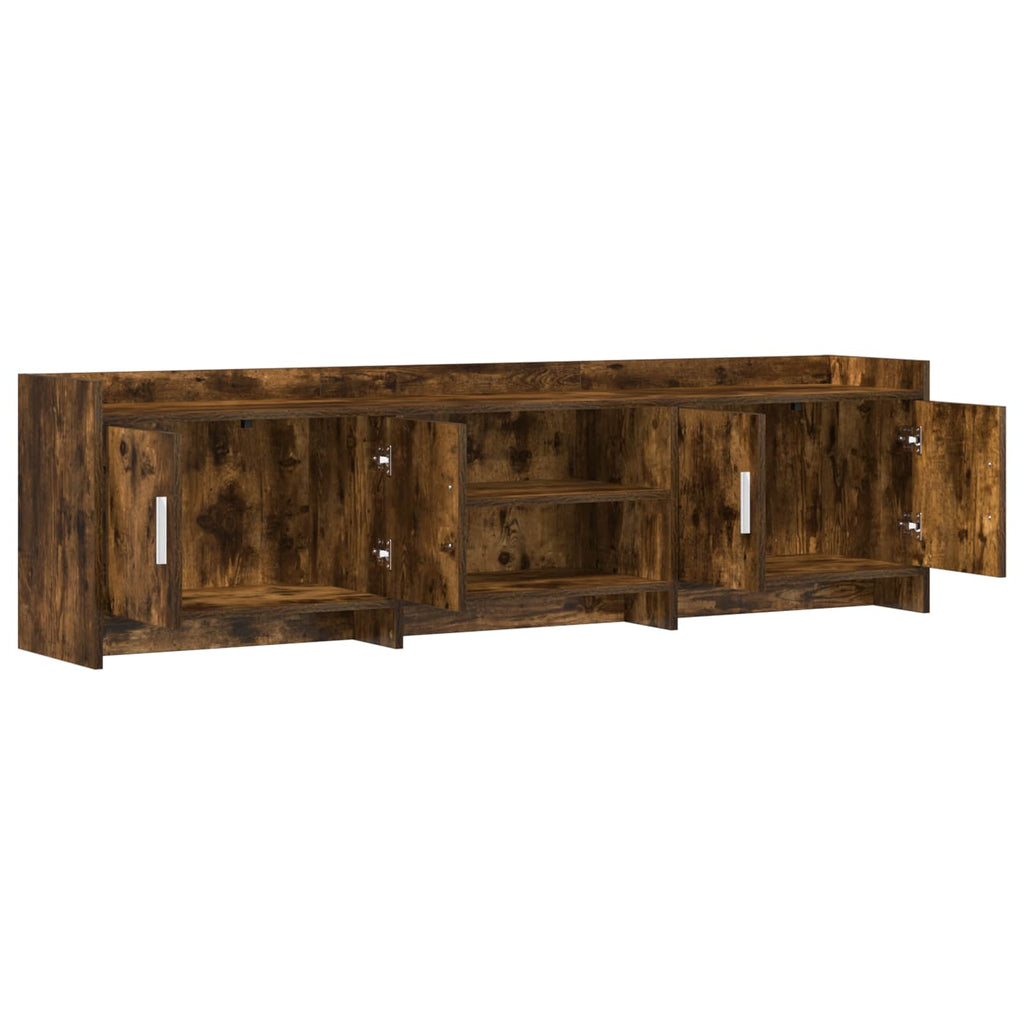 vidaXL Szafka pod telewizor 168 x 33 x 47 cm Dąb wędzony