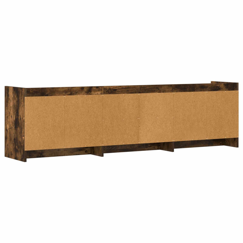 vidaXL Szafka pod telewizor 168 x 33 x 47 cm Dąb wędzony