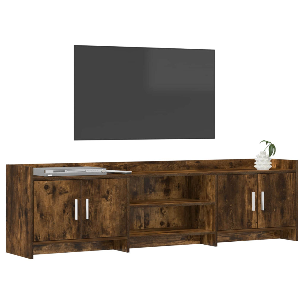 vidaXL Szafka pod telewizor 168 x 33 x 47 cm Dąb wędzony