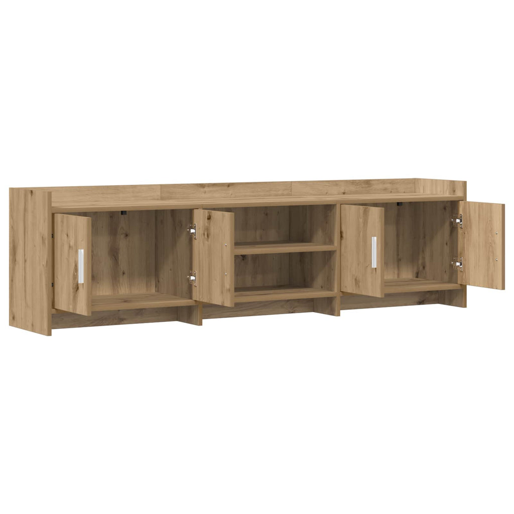 vidaXL Szafka pod telewizor 168 x 33 x 47 cm Dąb artisan