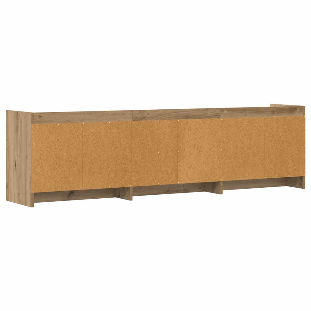 vidaXL Szafka pod telewizor 168 x 33 x 47 cm Dąb artisan
