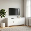 vidaXL Szafka pod telewizor 102 x 33 x 47 cm Biały Drewno inżynieryjne