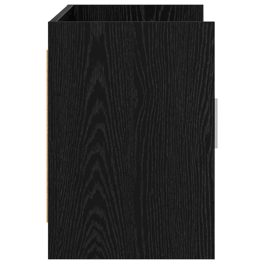 vidaXL Szafka pod telewizor 102 x 33 x 47 cm Czarny dąb