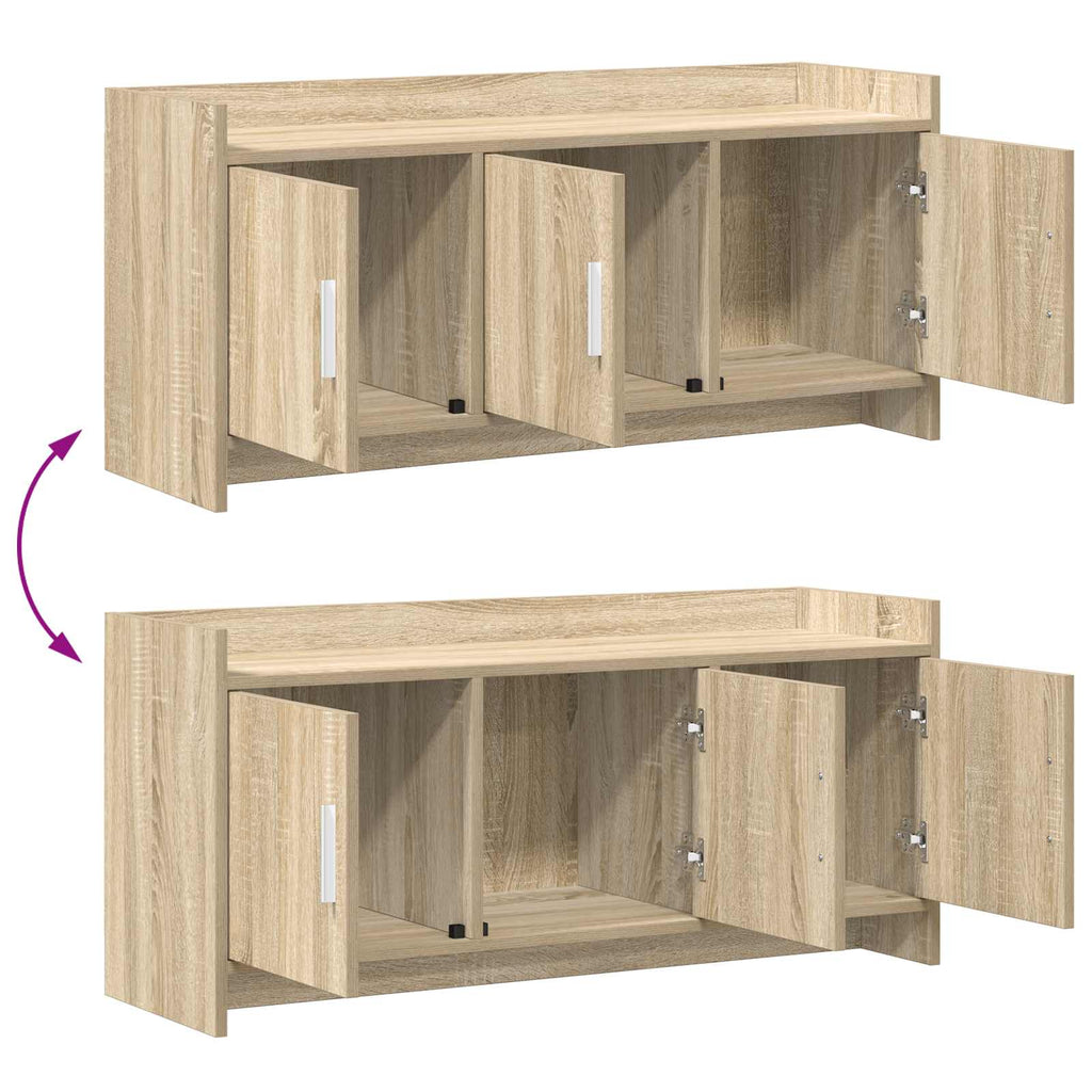 vidaXL Szafka pod telewizor 102 x 33 x 47 cm dąb Sonoma