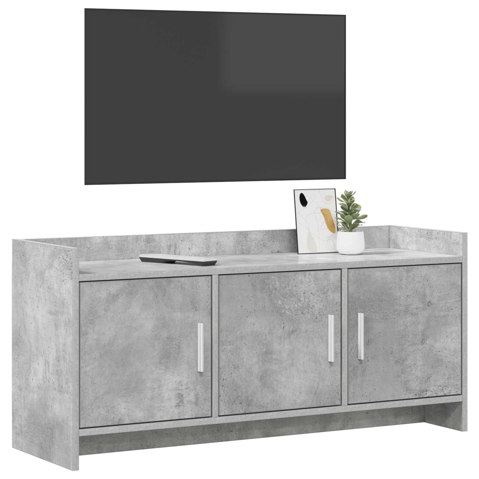 vidaXL Szafka pod telewizor 102 x 33 x 47 cm Betonowy szary