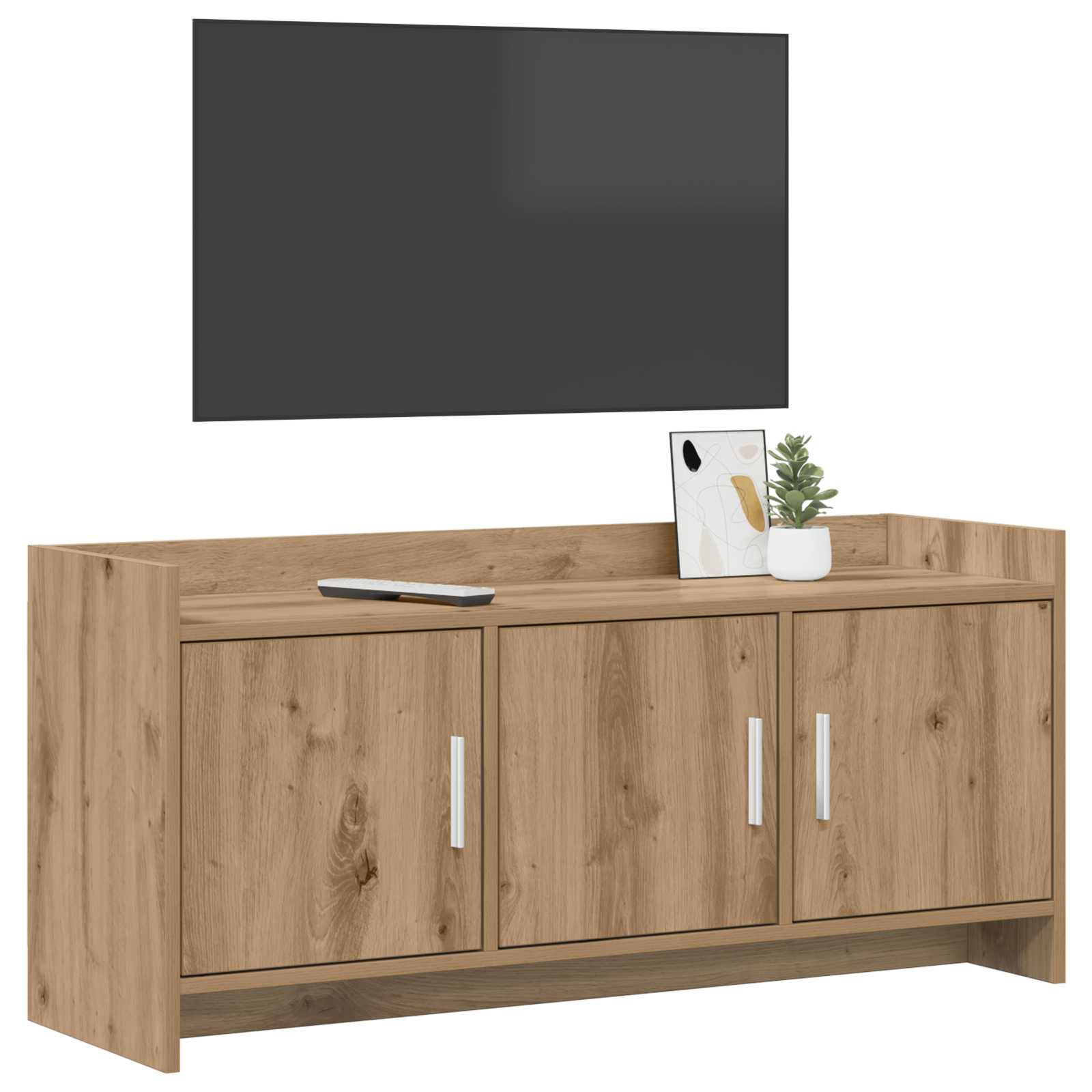 vidaXL Szafka pod telewizor 102 x 33 x 47 cm Dąb artisan