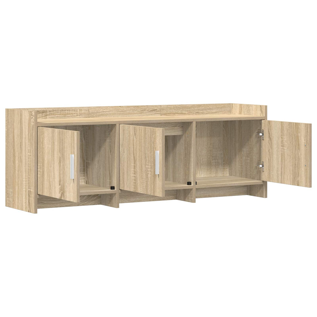 vidaXL Szafka pod telewizor 130 x 33 x 47 cm dąb Sonoma