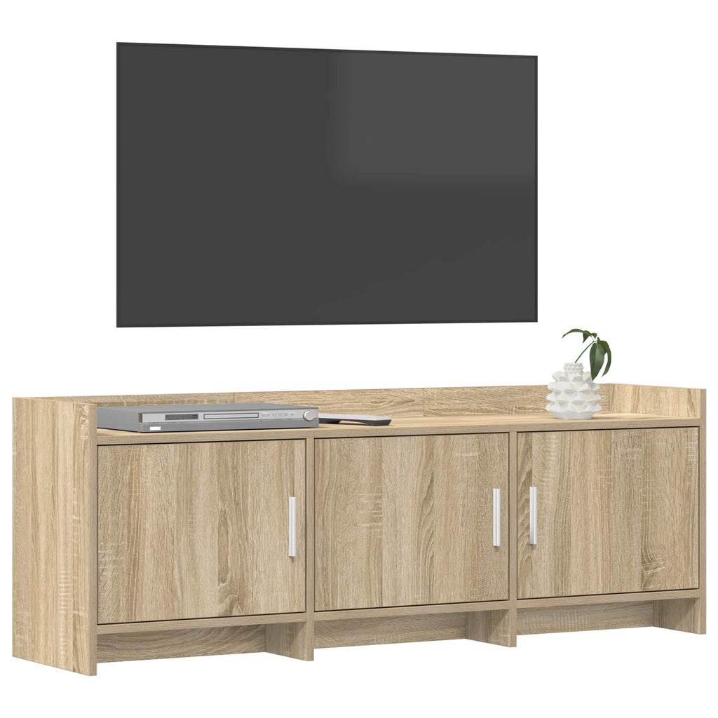 vidaXL Szafka pod telewizor 130 x 33 x 47 cm dąb Sonoma