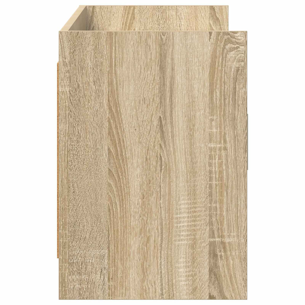 vidaXL Szafka pod telewizor 130 x 33 x 47 cm dąb Sonoma