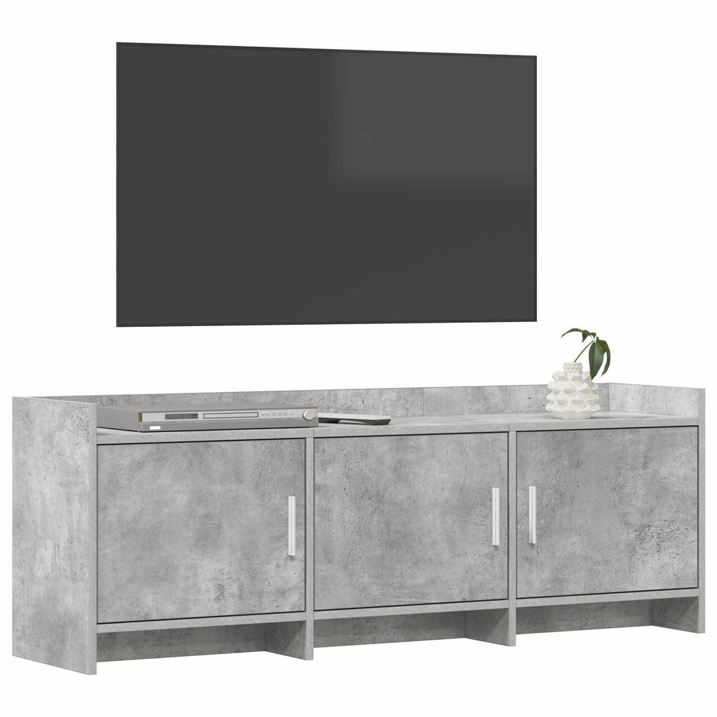 vidaXL Szafka pod telewizor 130 x 33 x 47 cm Betonowy szary