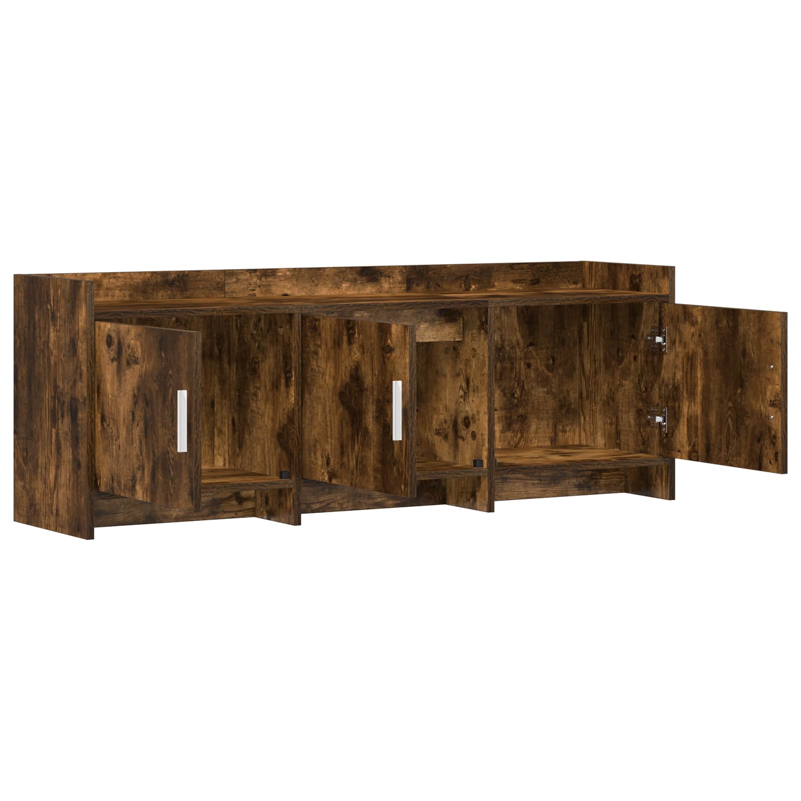 vidaXL Szafka pod telewizor 130 x 33 x 47 cm Dąb wędzony