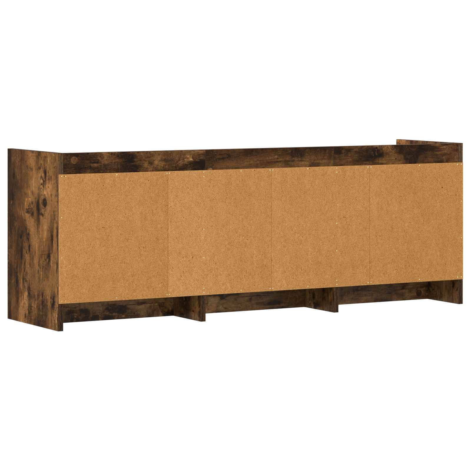 vidaXL Szafka pod telewizor 130 x 33 x 47 cm Dąb wędzony